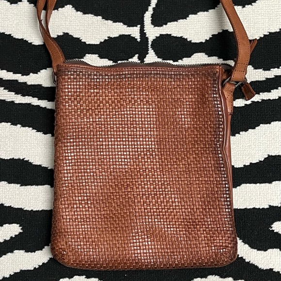 Harbour 2nd Woven Leather Crossbody Bag - Picture 2 of 10